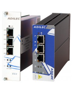 SWITCH 2 X FO + 3 X RJ45...